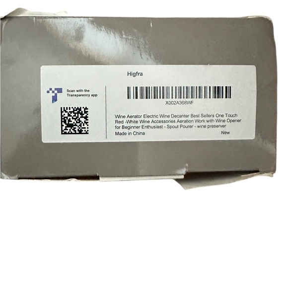 Multi- Smart Wine Aerator & Dispenser One Touch Black w/ Travel Pouch - Picture 5 of 8